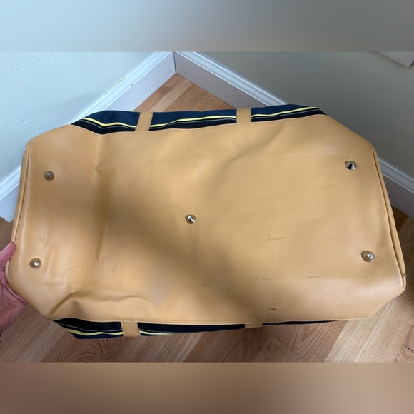 Y2K Kate Spade Striped Multicolor Duffel Bag - Picture 8 of 11